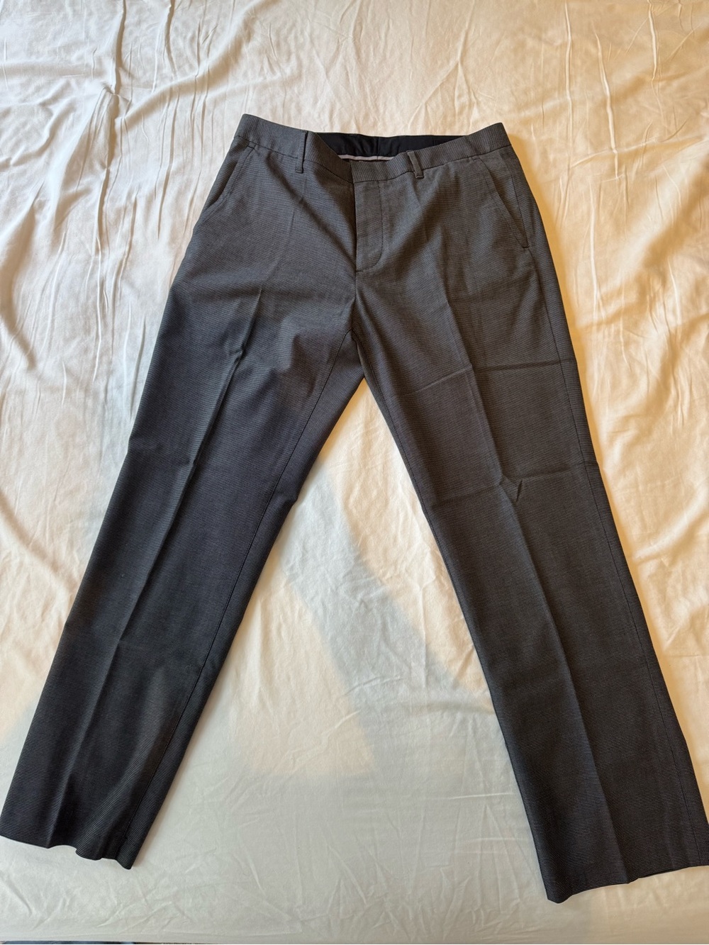 Bonobos Classic Men's Dress Pants - Charcoal Gray -  33 30 Straight Fit